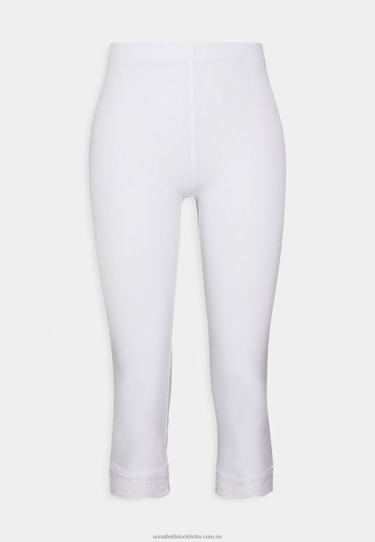 2-pack leggings byxor svart/vit Anna Field 42BF6661 kvinnor