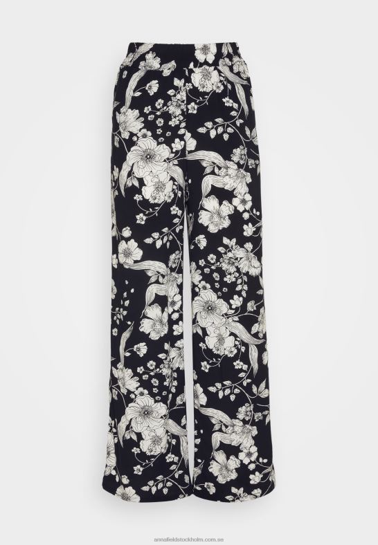 byxor svart/off white Anna Field 42BF6640 kvinnor