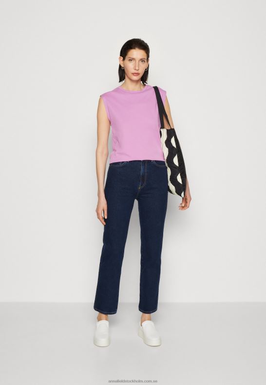 jeans med raka ben blå denim Anna Field 42BF6664 kvinnor