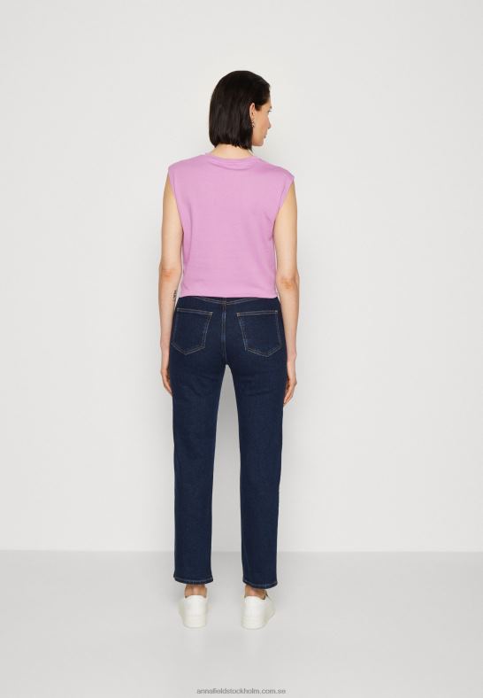 jeans med raka ben blå denim Anna Field 42BF6664 kvinnor