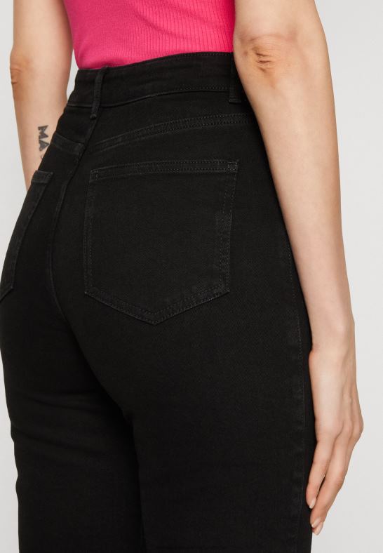 jeans med raka ben svart denim Anna Field 42BF6665 kvinnor