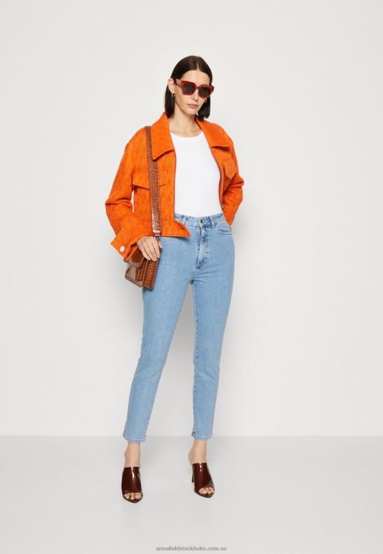 slim fit jeans ljusblå denim Anna Field 42BF6663 kvinnor