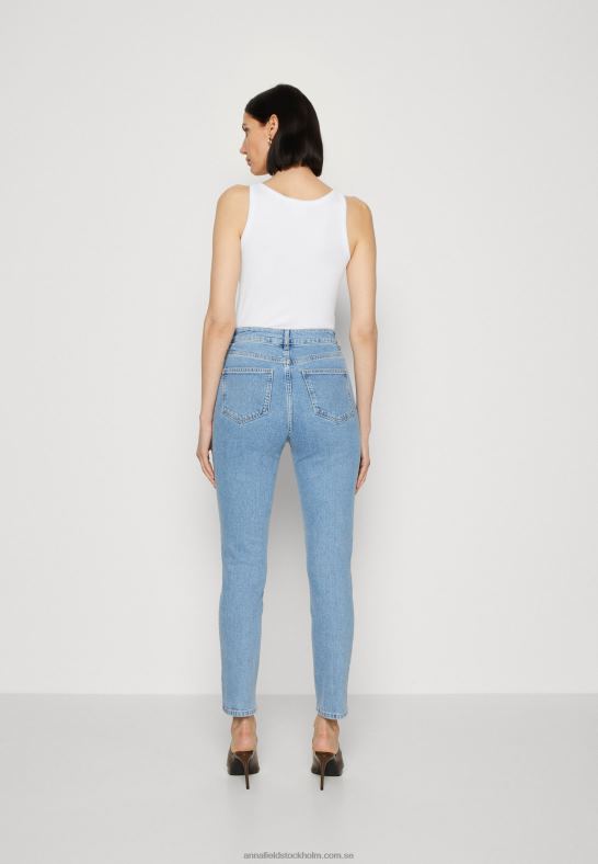 slim fit jeans ljusblå denim Anna Field 42BF6663 kvinnor