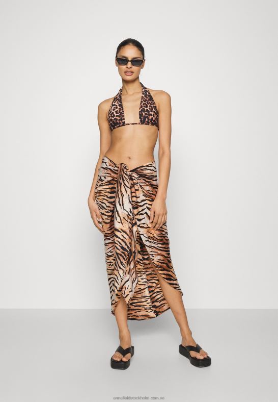 geo print sarong 917 flerfärgad omlottkjol flerfärgad Anna Field 42BF6812 kvinnor