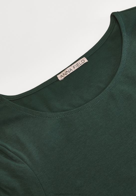 jersey klänning mörkgrön Anna Field 42BF6190 kvinnor
