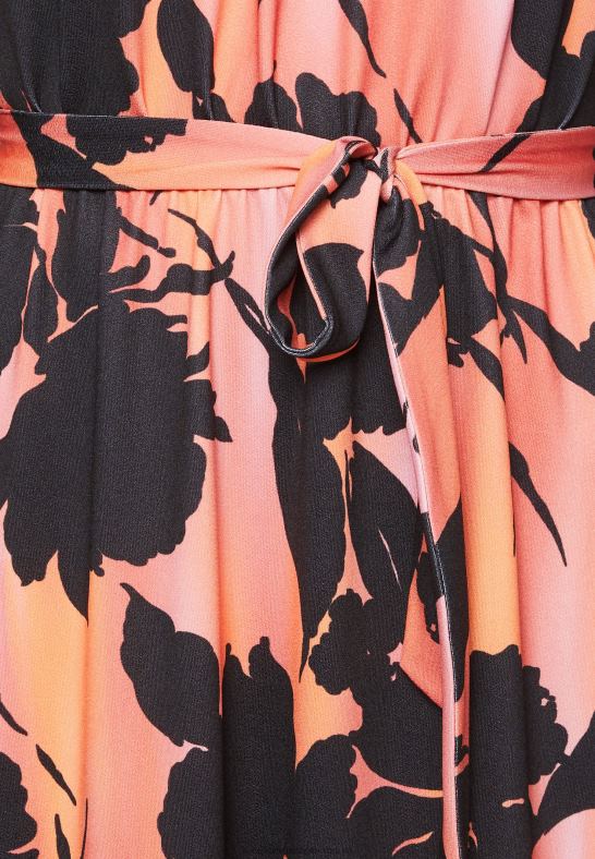 jersey klänning svart/orange Anna Field 42BF647 kvinnor