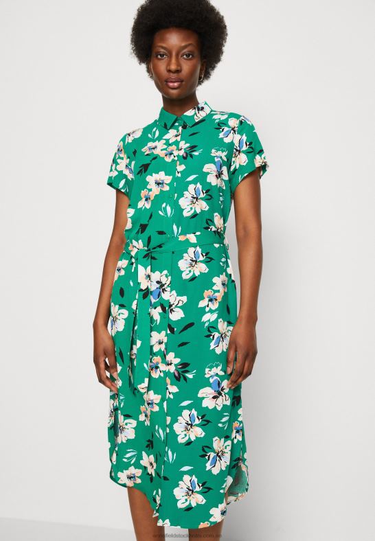 skjortklänning grön/rosa Anna Field 42BF689 kvinnor