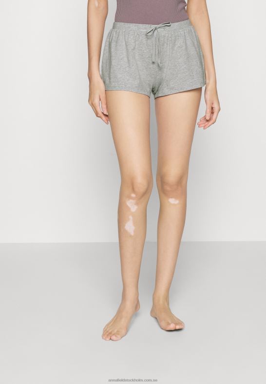 kort 2-pack pyjamasbyxor blå Anna Field 42BF61069 kvinnor