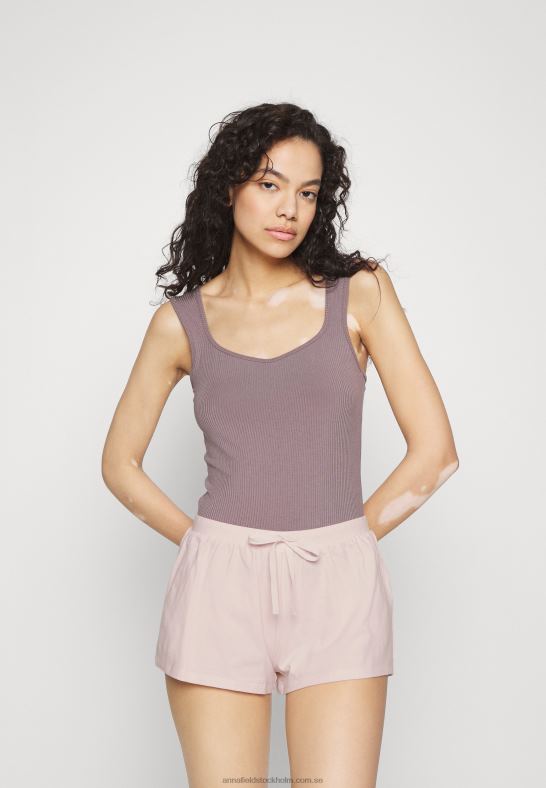 kort 2-pack pyjamastrosor rosa Anna Field 42BF61061 kvinnor
