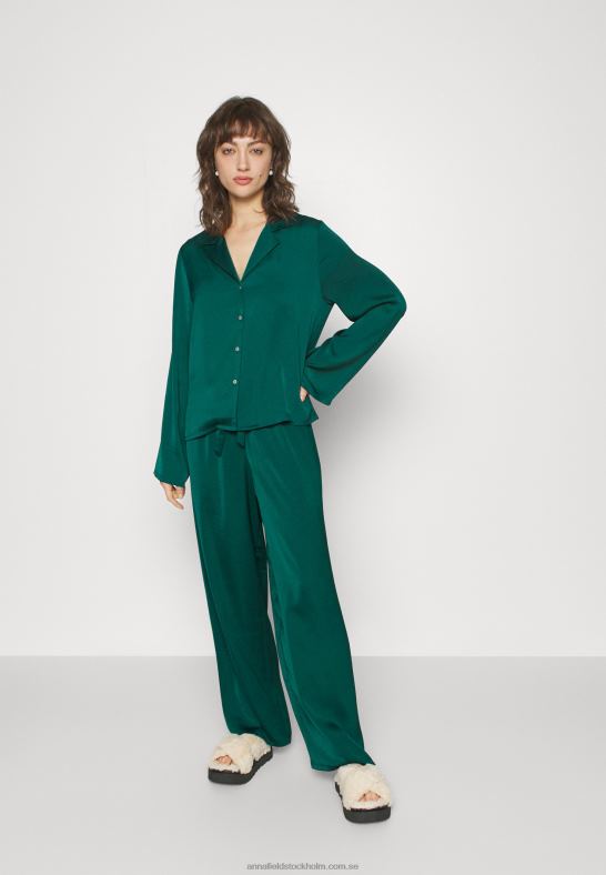 presentask pj set pyjamas grön Anna Field 42BF61064 kvinnor