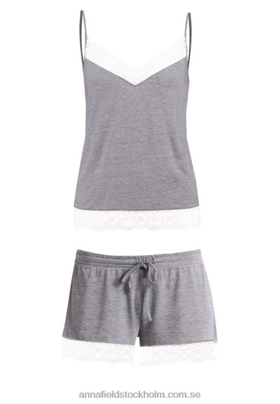 set pyjamas set benvit/mörkblå Anna Field 42BF61060 kvinnor