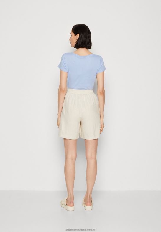 linne mix shorts beige Anna Field 42BF6857 kvinnor