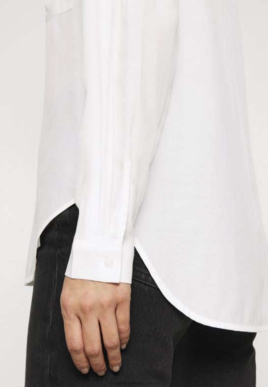 basblus med framfickor button-down blus offwhite Anna Field 42BF6671 kvinnor