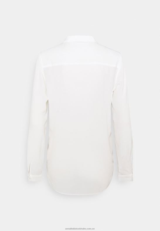 basblus med framfickor button-down blus offwhite Anna Field 42BF6671 kvinnor