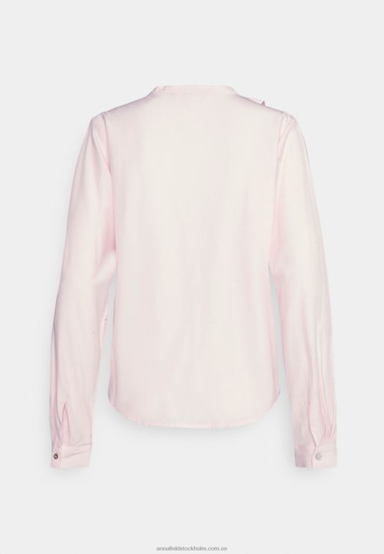 blus med frontal volant blus rosa Anna Field 42BF6684 kvinnor