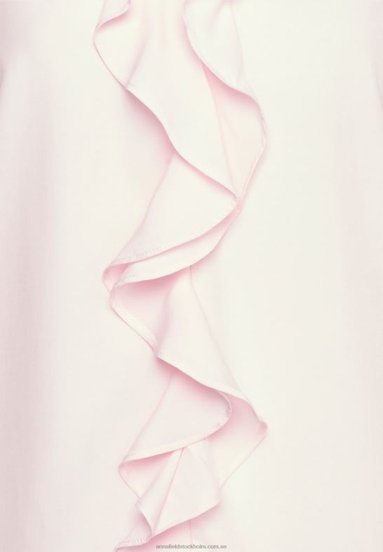 blus med frontal volant blus rosa Anna Field 42BF6684 kvinnor
