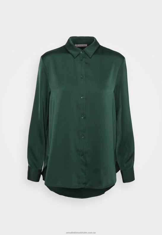 button-down blus grön Anna Field 42BF6670 kvinnor
