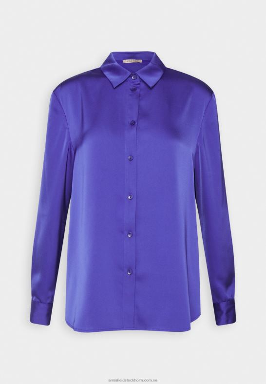 button-down blus mörkblå Anna Field 42BF6674 kvinnor