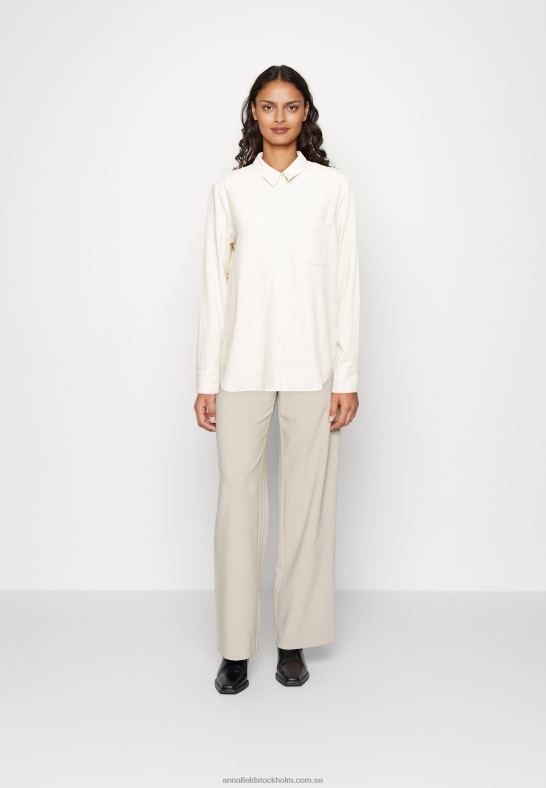 linnemix button down blus button down blus beige Anna Field 42BF6680 kvinnor