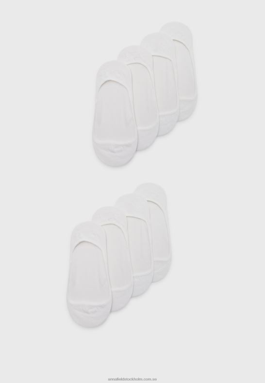 8-pack vita strumpor Anna Field 42BF61155 kvinnor
