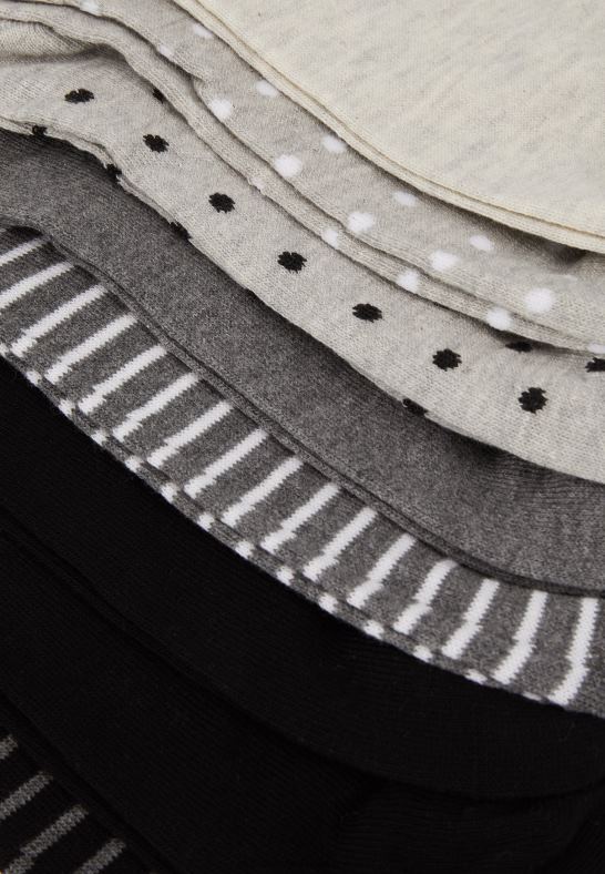 8 sidors spot stripe strumpor grå Anna Field 42BF61144 kvinnor