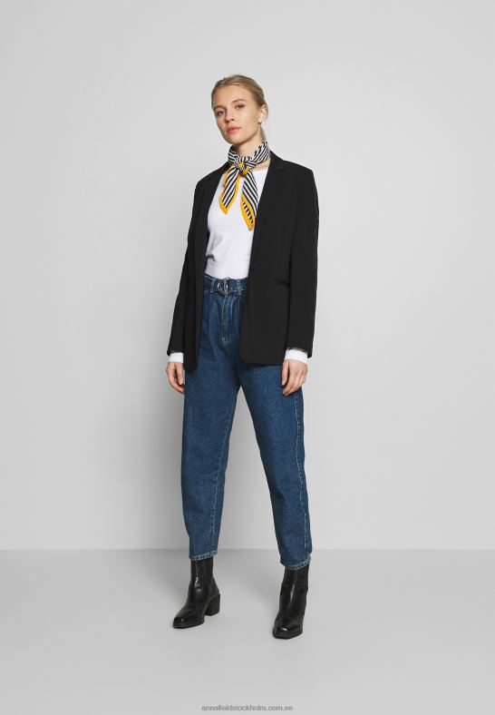 2-pack långärmad topp maritim blå/vit Anna Field 42BF6539 kvinnor
