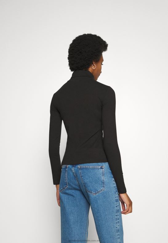 2-pack långärmad topp svart Anna Field 42BF6588 kvinnor