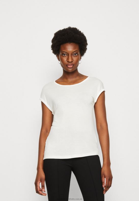 3-pack basic t-shirt beige/off-white/röd Anna Field 42BF6301 kvinnor