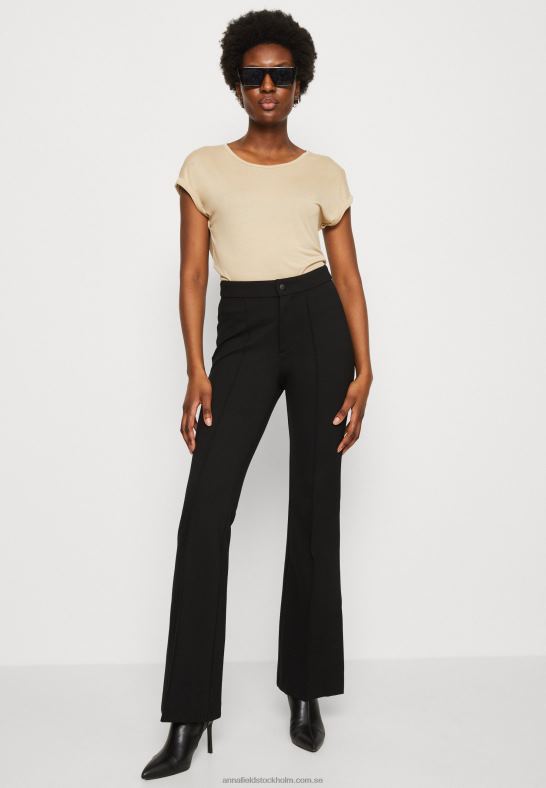 3-pack basic t-shirt beige/off-white/röd Anna Field 42BF6301 kvinnor