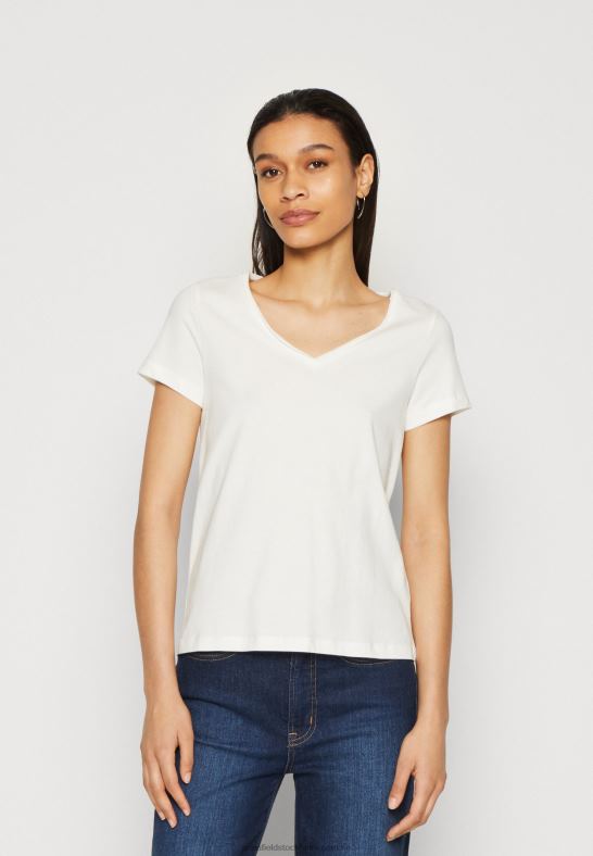 3-pack basic t-shirt mörkgul/lila/vit Anna Field 42BF6255 kvinnor