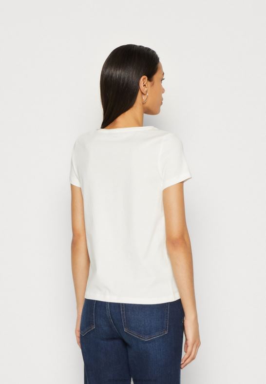 3-pack basic t-shirt mörkgul/lila/vit Anna Field 42BF6255 kvinnor