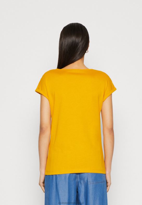 3-pack basic t-shirt vit/melerad ljusgrå/mörkgul Anna Field 42BF6308 kvinnor