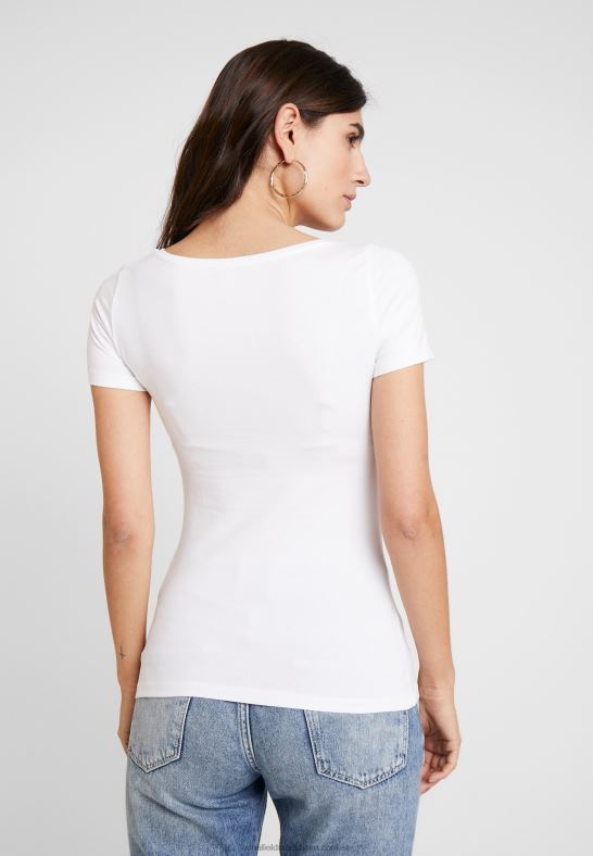 3-pack basic t-shirt vit/svart/mörkgrå Anna Field 42BF6312 kvinnor