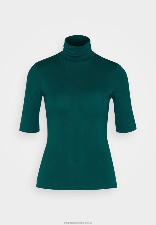 tryck t-shirt mörkgrön Anna Field 42BF6286 kvinnor