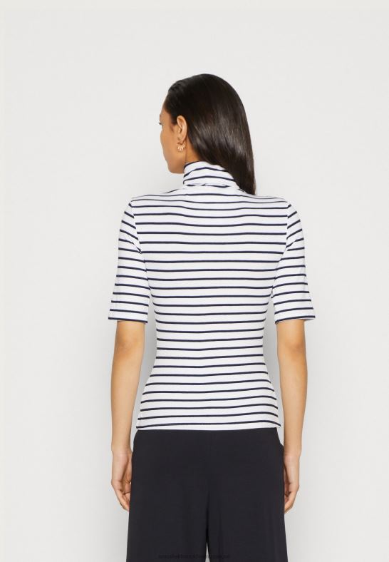 tryck t-shirt vit/mörkblå Anna Field 42BF6305 kvinnor