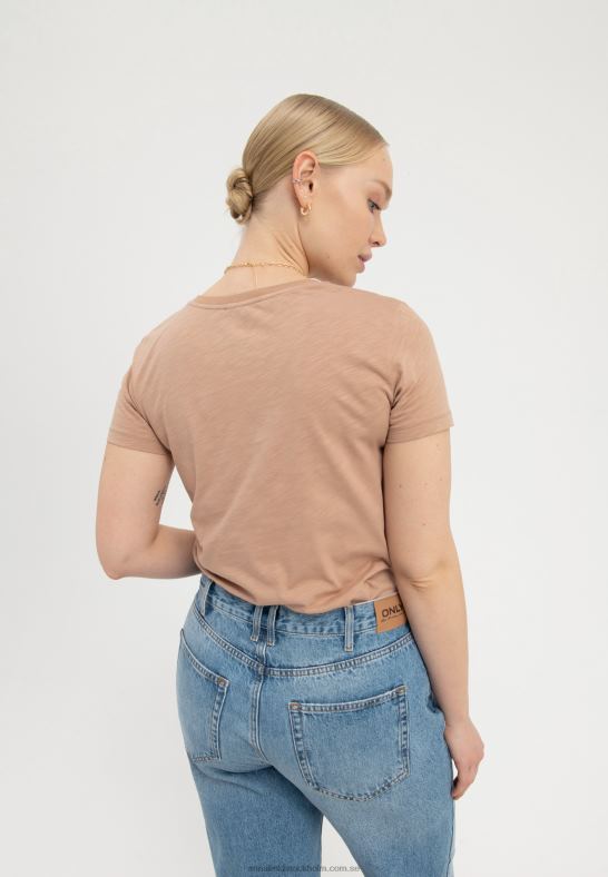 väck dina drömmar till liv med tryckt t-shirt brun Anna Field 42BF6321 kvinnor