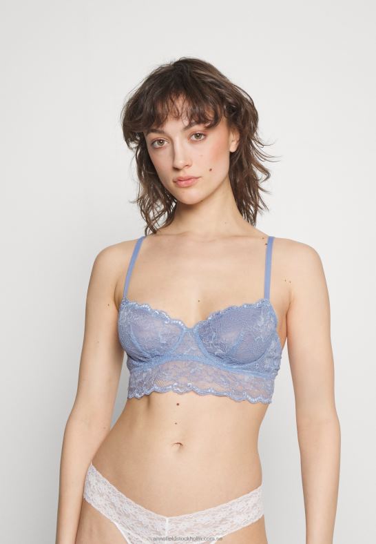 2-pack bygel-bh 503 mörkblå_001 vit Anna Field 42BF6940 kvinnor