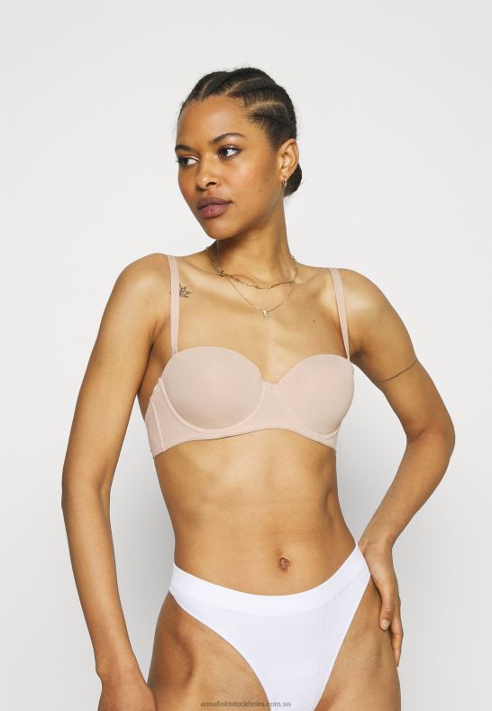2-pack multiway axelbandslös bh vit/nude Anna Field 42BF6925 kvinnor