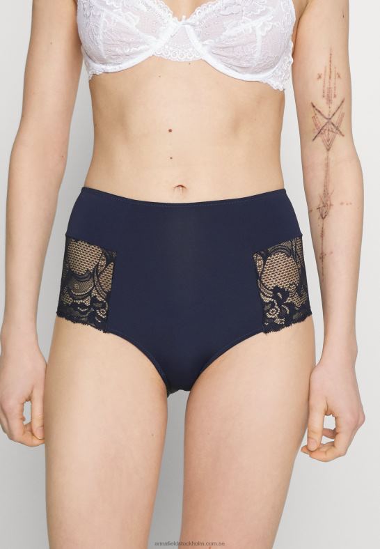 2-pack trosor mörkblå/vit Anna Field 42BF61002 kvinnor