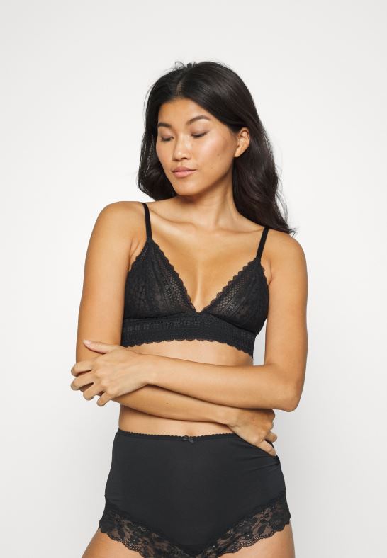 2pp greer spets bralette triangel bh svart Anna Field 42BF6914 kvinnor