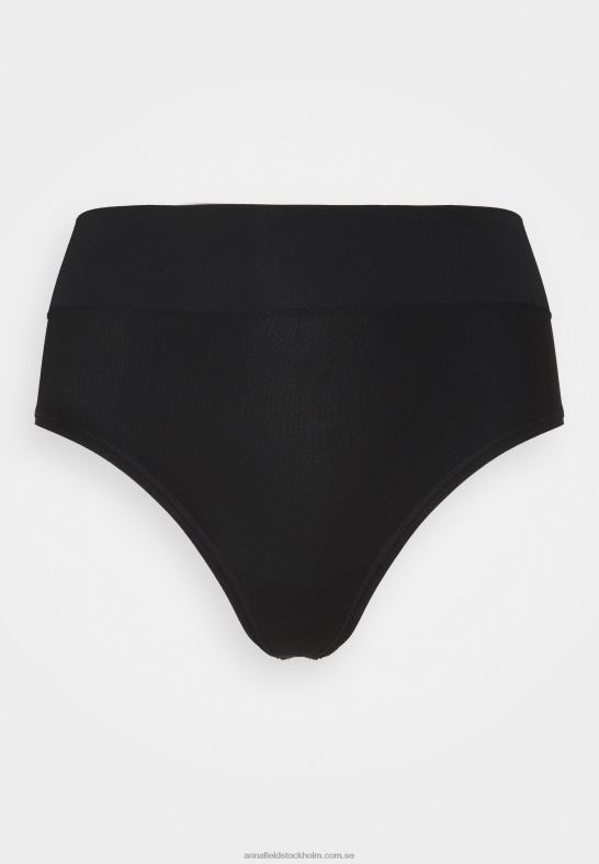 2pp hög midja stringtrosa svart Anna Field 42BF61012 kvinnor