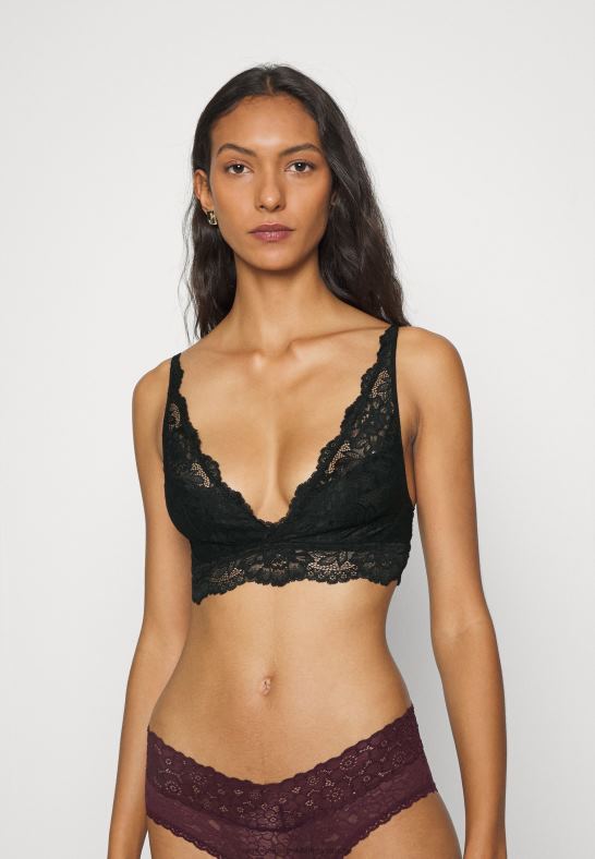 3pp bralette bustier svart/beige/mörkröd Anna Field 42BF6936 kvinnor