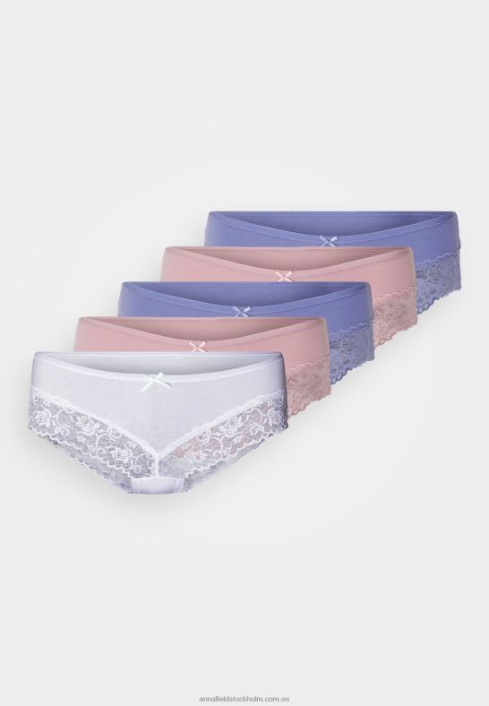 5-pack trosor rosa/mörkblå/vit Anna Field 42BF6998 kvinnor