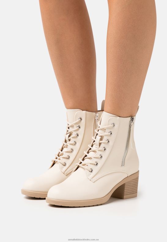 ankelboots med snörning off-white Anna Field 42BF62043 kvinnor