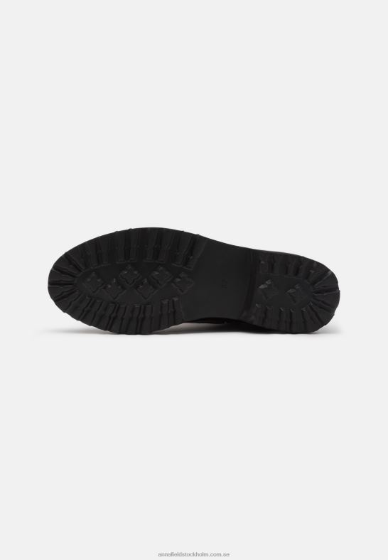 ankelboots med snörning svarta Anna Field 42BF62019 kvinnor