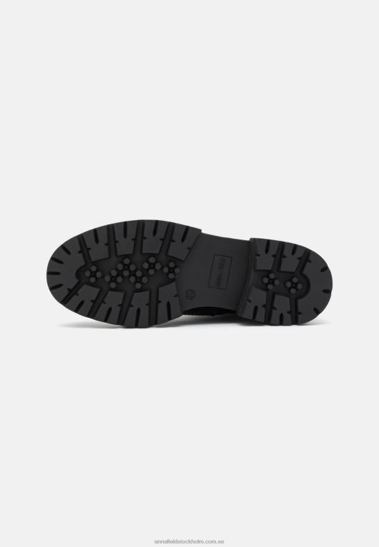 ankelboots med snörning svarta Anna Field 42BF62027 kvinnor