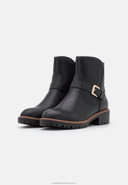 komfort vinterkänga klassiska ankelboots svart Anna Field 42BF62001 kvinnor