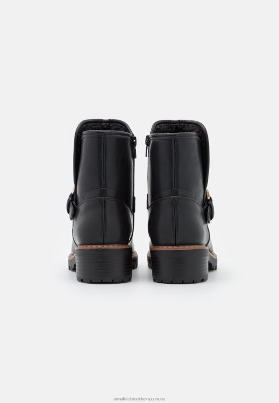 komfort vinterkänga klassiska ankelboots svart Anna Field 42BF62001 kvinnor