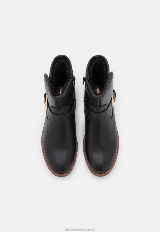 komfort vinterkänga klassiska ankelboots svart Anna Field 42BF62001 kvinnor