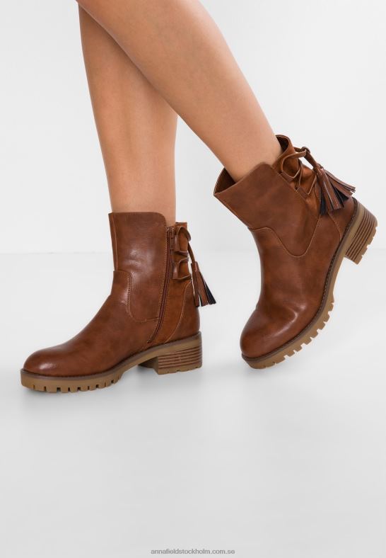 vinterkänga klassiska ankelboots konjak Anna Field 42BF61996 kvinnor